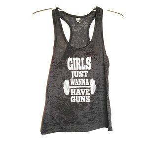 Mark Classic racerback burnout exercise tank XL